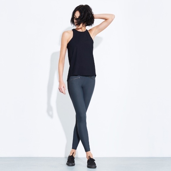 ADay Throw It Higher Leggings Black/Grey Small - Picture 1 of 12